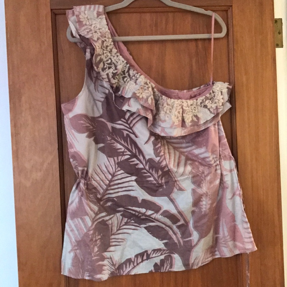 Banana Republic One-Shoulder Top